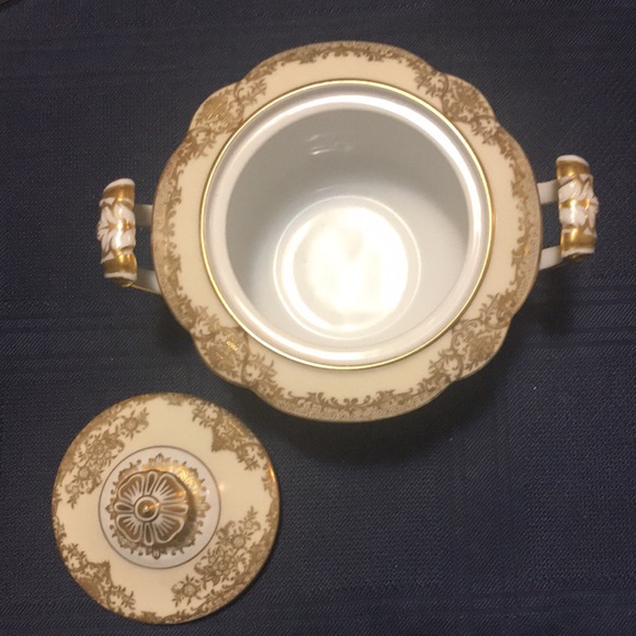 Noritake Gastonia Antique sugar bowl, hand painted. - Picture 3 of 6